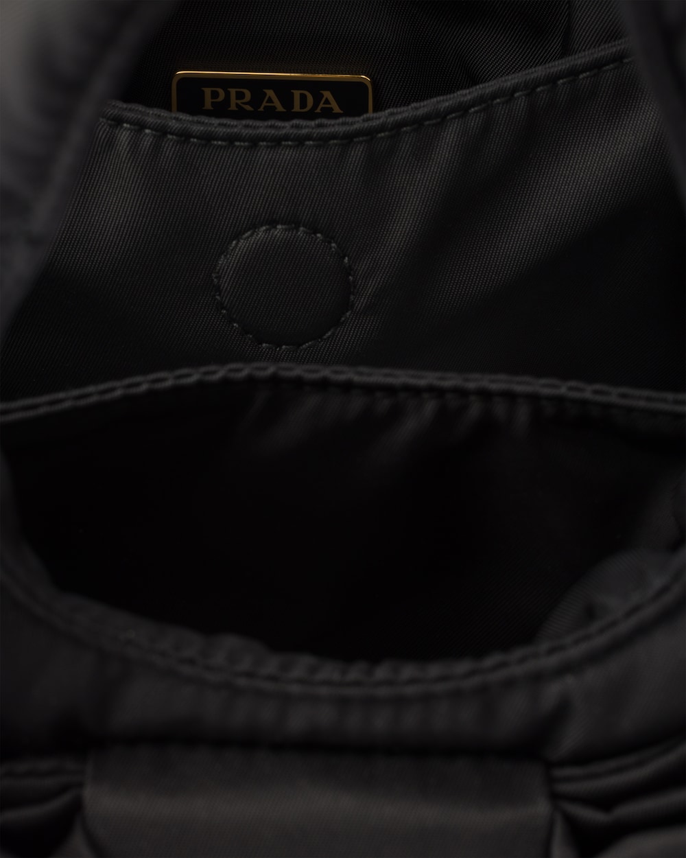 Padded Re-Nylon Mini-Bag With Bow - Image 3